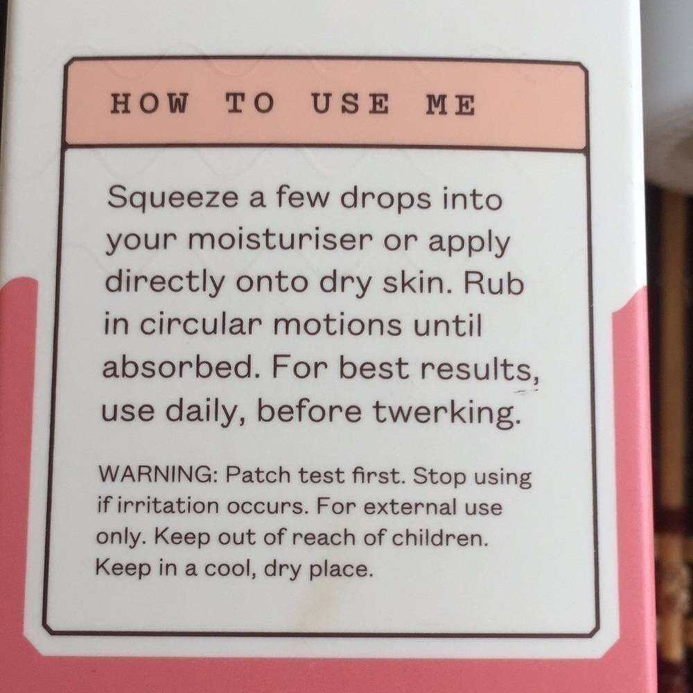 FRANK BODY Booty Drops Firming Body Oil NEW - Picture 7 of 8